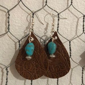 Leather Earrings